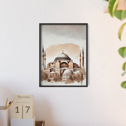 Islamisches Bild mit Rahmen - Ayasofya (Br-004)