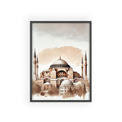 Islamisches Bild mit Rahmen - Ayasofya (Br-004)