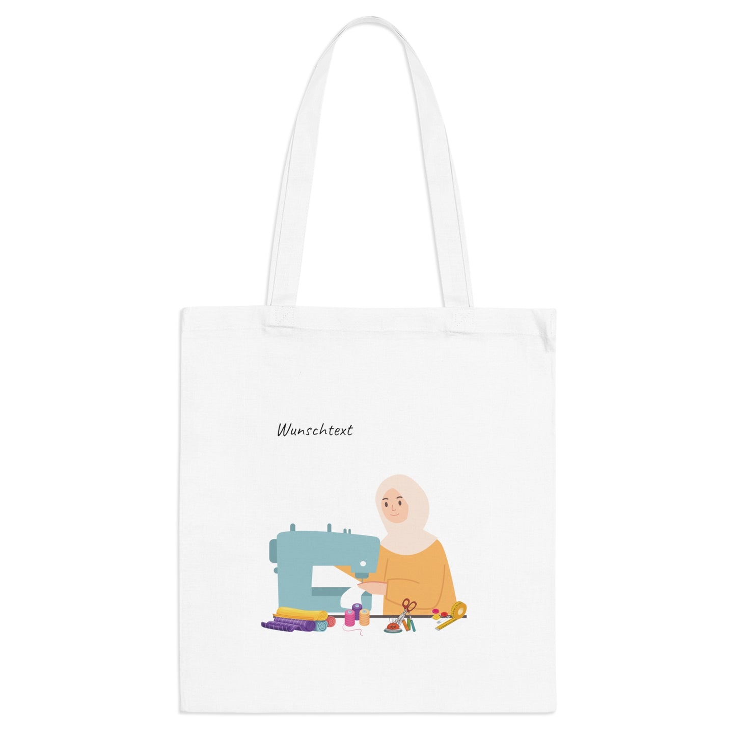 Personalisierte Baumwolltasche für Schneiderin (PB-014)