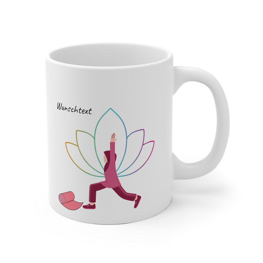 Personalisierte Tasse-Yoga (PT-042)