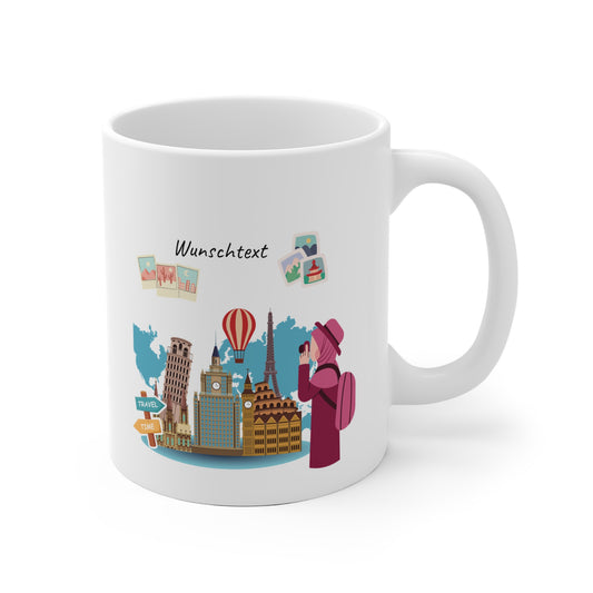 Personalisierte Tasse-Travel (PT-047)