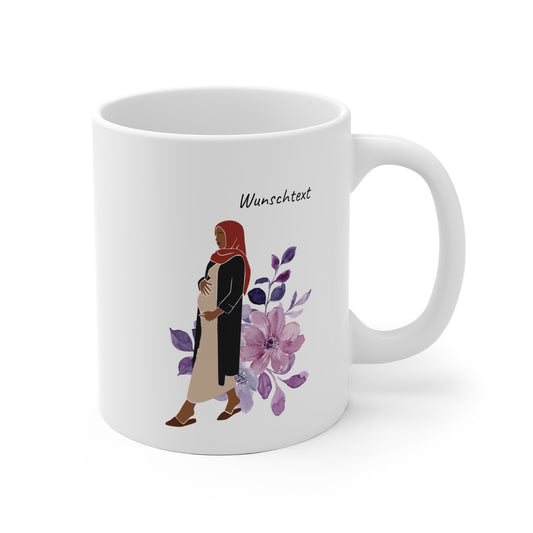 Personalisierte Tasse für schwangere Frauen (PT-046)